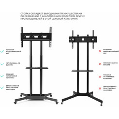 Стойка для телевизора Onkron TS1351 (черный)