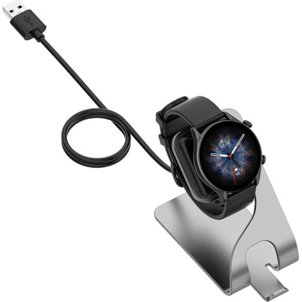 Док-станция Bingo для Amazfit GTR 3/GTR 3 Pro/GTS 3/T-Rex 2 (серый)