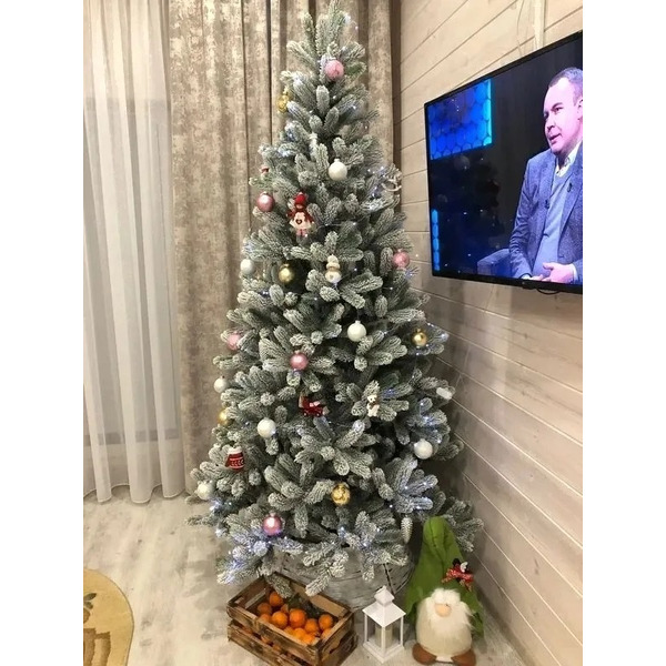 Ель искусственная National Tree Company СК/ЗСН-190 (Сказка заснеженная)