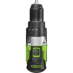 Ударная дрель-шуруповерт Greenworks GD24DD60 3704107CUB