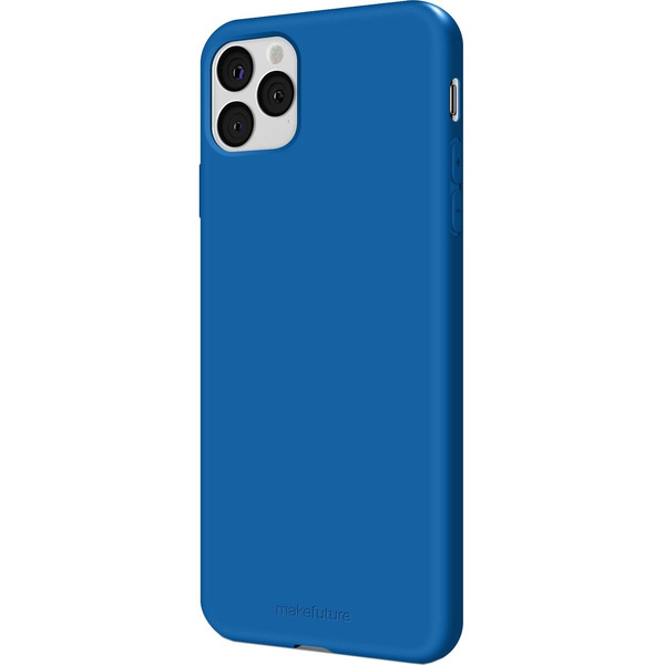 Накладка Case Coated для Apple iPhone 13 Pro (синий)