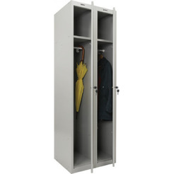 Шкаф металлический для одежды BRABIX LK 21-80