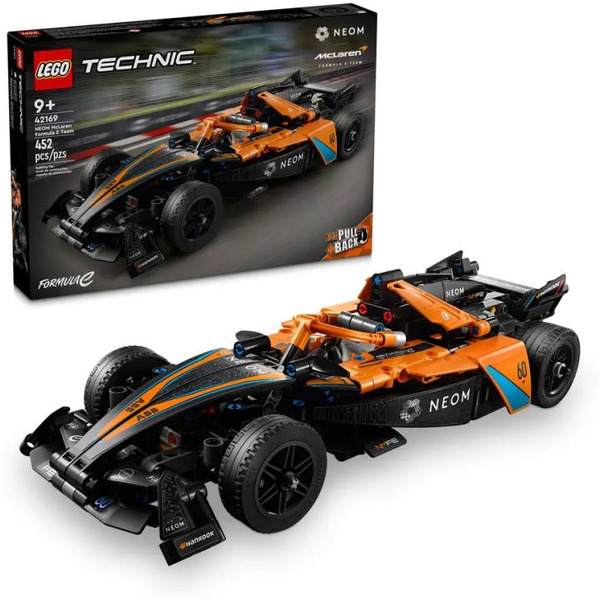 Конструктор Lego 42169 (Technic, Гоночный автомобиль Neom Mclaren Формулы E)