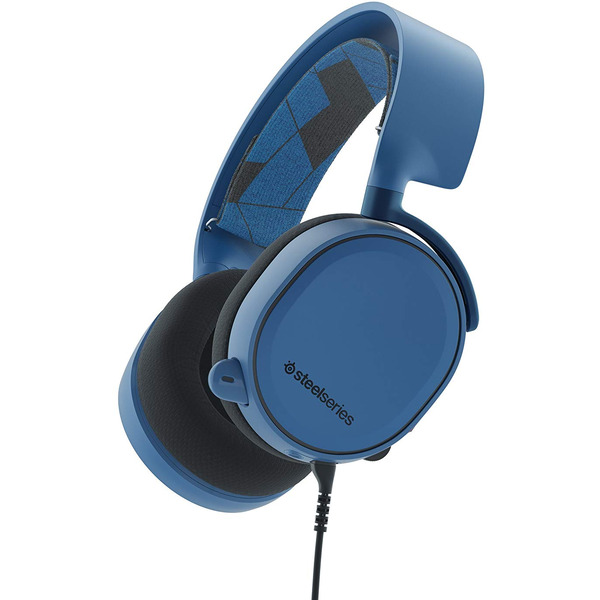 Игровая гарнитура STEELSERIES Arctis 3 Boreal Blue 61436