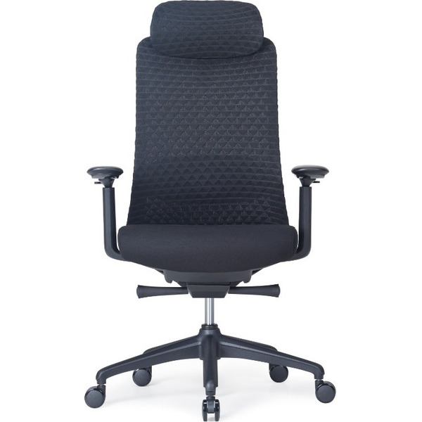 Кресло компьютерное SitZone CH-531A ткань, черный, крестов. пластик