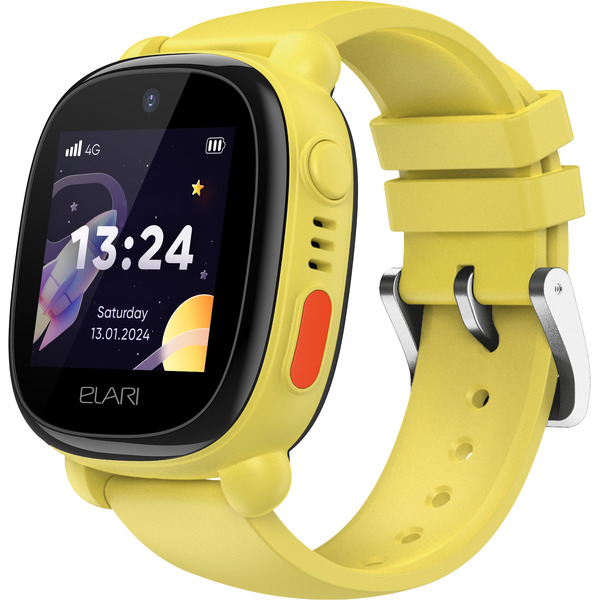 Часы-телефон Elari KidPhone 4G Lite (KP-4G L) желтый