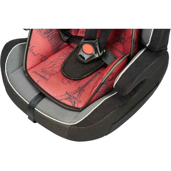 Детское автокресло LORELLI EXPLORER Black Red Cities