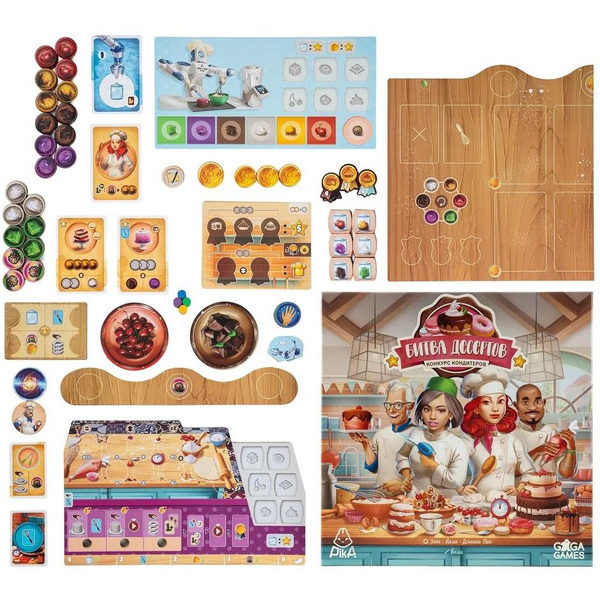 Настольная игра GaGa Битва десертов: конкурс кондитеров GG404
