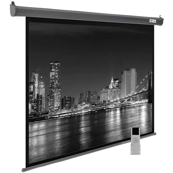 Проекционный экран CACTUS SIlverMotoExpert 175x280 CS-PSSME-280X175-DG