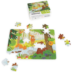 Пазлы детские Dream Makers "Животные", 54 элемента RI5404