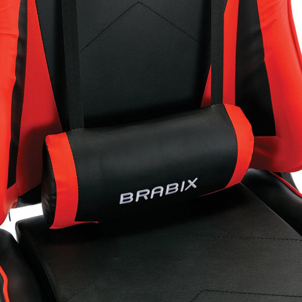 Кресло Brabix Hunter Gm-130 532797 (черный/красный)