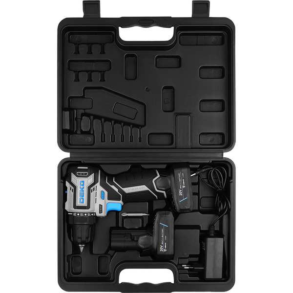 Дрель-шуруповерт Deko Loner 20V PRO 085-1010