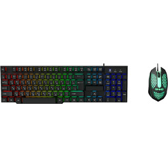 Игровой набор (клавиатура + мышь с ковриком) Оклик 400GMK
