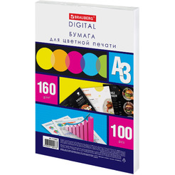 Бумага для цветной лазерной печати Brauberg 115382