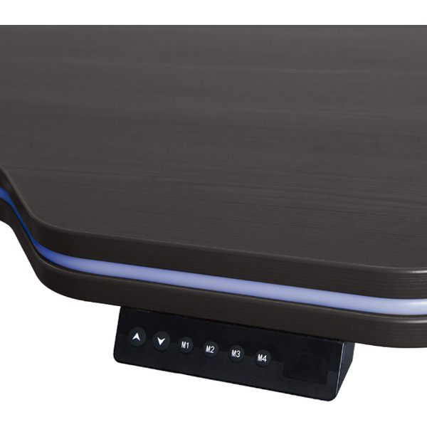 Стол Fit Focus FTF-E Game 139x76x4.6 (черный/черный)