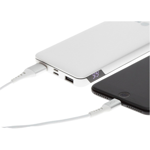 Кабель CACTUS USB Type-A - Lightning CS-LG.USB.A-0.8 (0.8 м, белый)