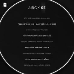 Мышь IO by Red Square Airox SE io162 (черный)