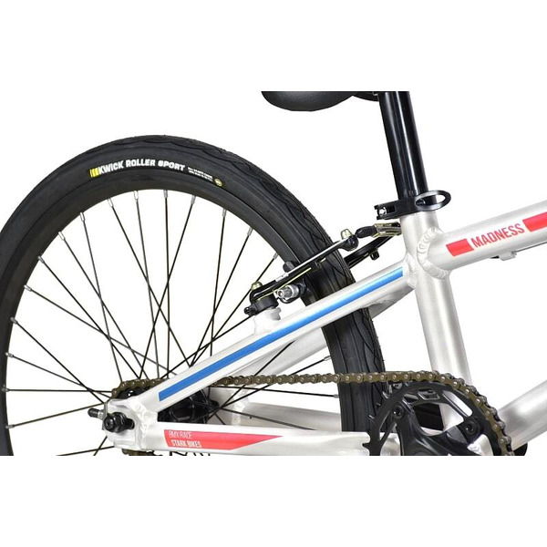 Велосипед Stark Madness BMX Race серый/красный HQ-0014151