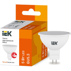 Лампочка IEK LED LL-I-MR16-5-230-30-GU5