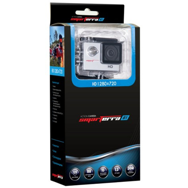 Экшн камера Smarterra B1 (SPB1SL) серебристый