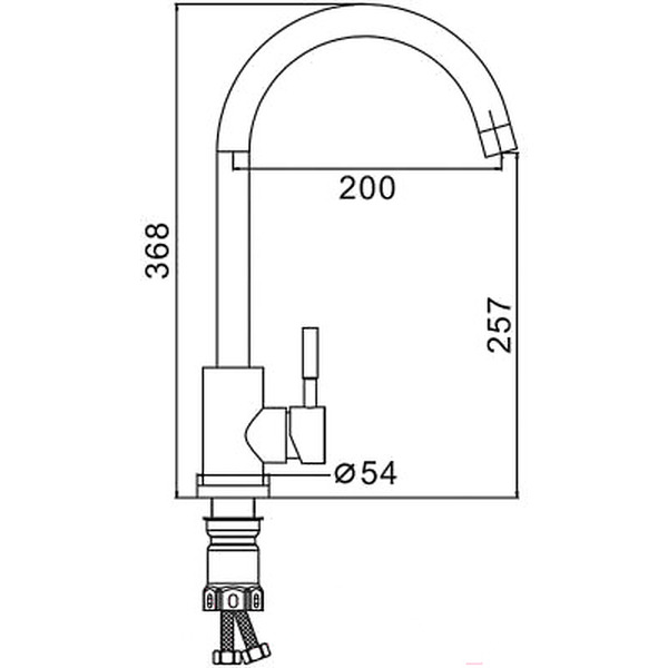 Смеситель Frap F40899