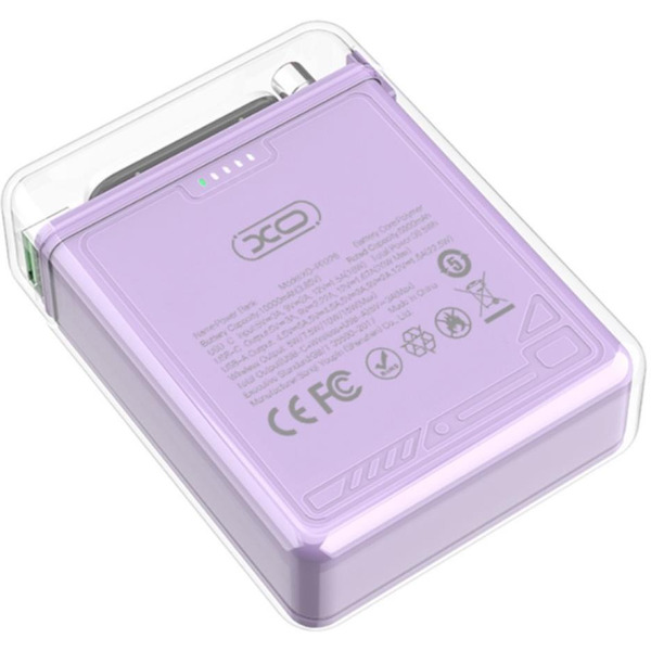 Портативное зарядное устройство XO PR226 (фиолетовый)