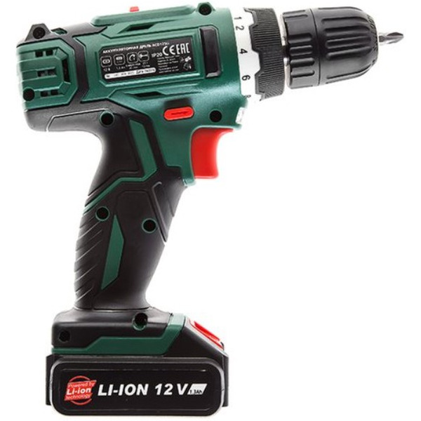 Дрель-шуруповерт аккумулятоная Hammer Flex ACD125Li 356041