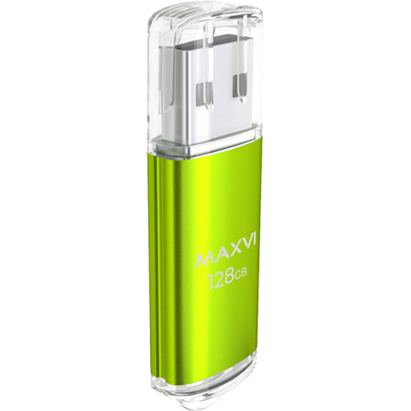 USB флеш-накопитель Maxvi MP 128GB 2.0 green