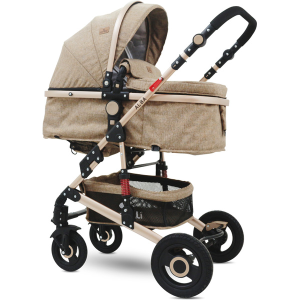 Коляска LORELLI Alba Dark Beige