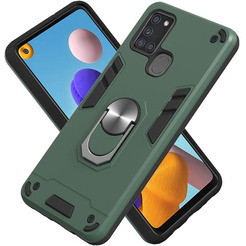 Бампер Bingo Warrior для Samsung Galaxy A21s (зеленый)