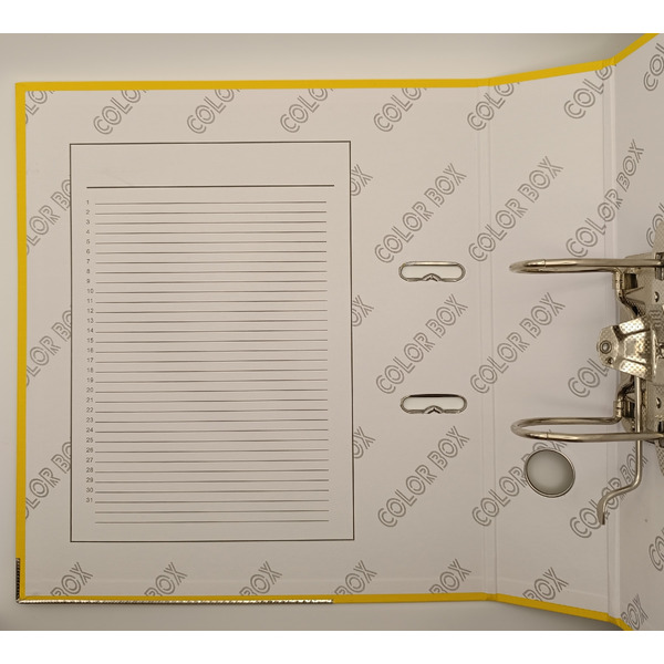 Папка-регистратор DELI Color Box OD75YL