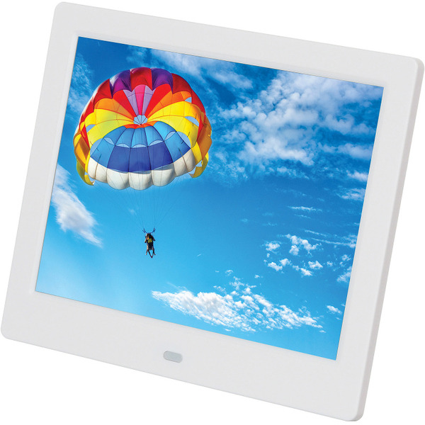 Цифровая фоторамка Digma PF-843 (белый)