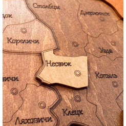 Модель в виде конструктора EWA «Карта Беларуси"(русский)