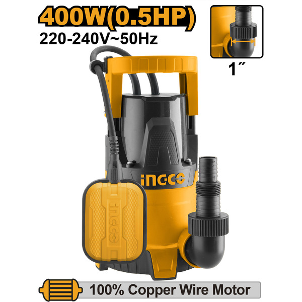 Насос погружной INGCO SPC4008