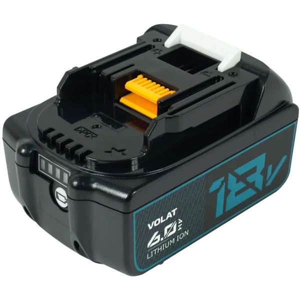 Аккумуляторная батарея VOLAT для Makita 18.0V 6.0AH (Li-ion) MAK-BL1850LED
