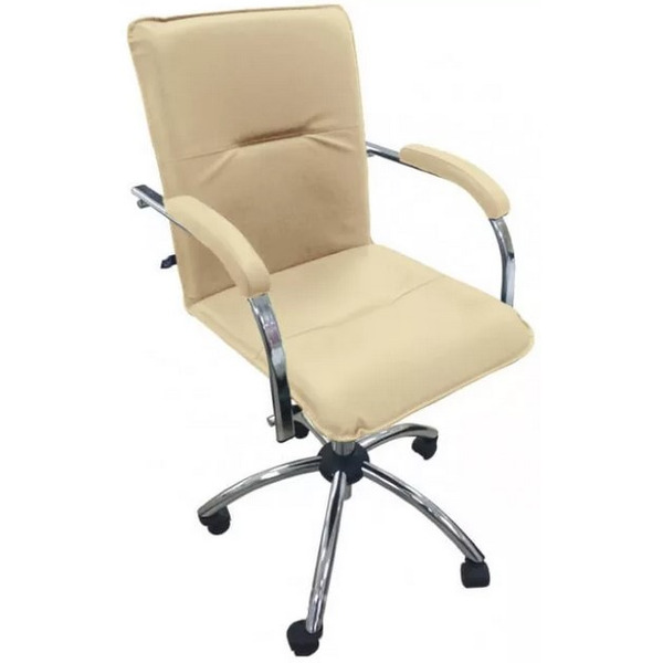 Кресло Nowy Styl Samba GTP S (V-18, бежевый/металл)