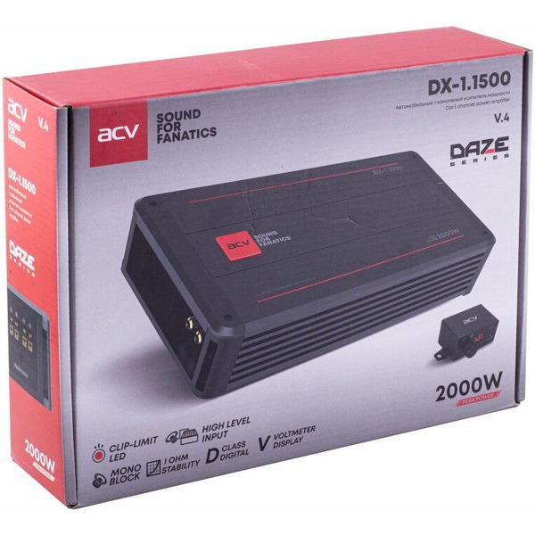 Автомобильный усилитель ACV DX-1.1500 v4