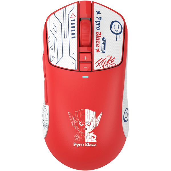Мышь A4Tech Bloody R72 Pro Pyro Blaze (красный)