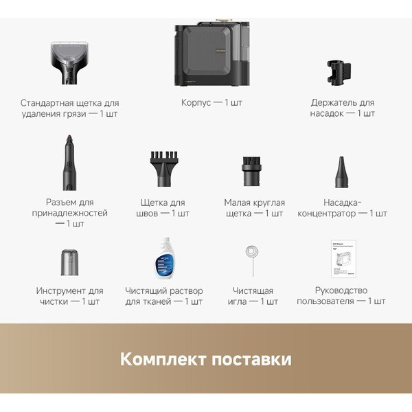 Пылесос Dreame Portable Carpet Spot Cleaner N20 Steam HNR27A