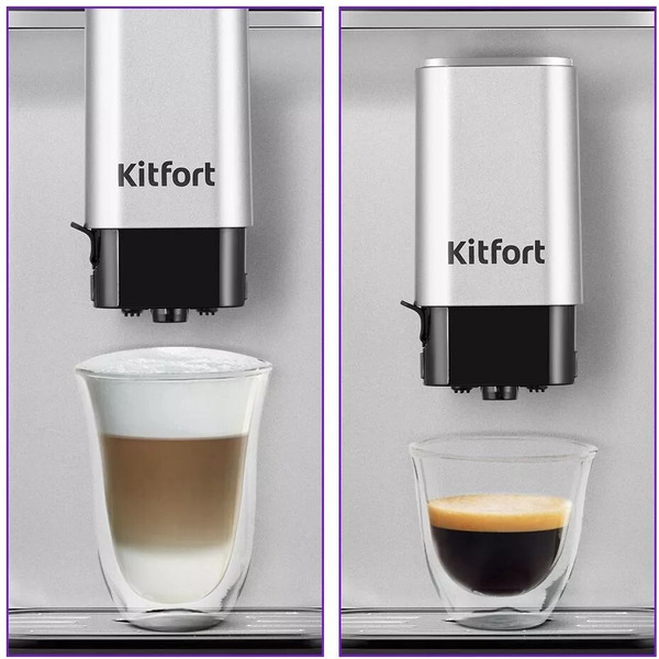 Автоматическая кофемашина Kitfort КТ-7166