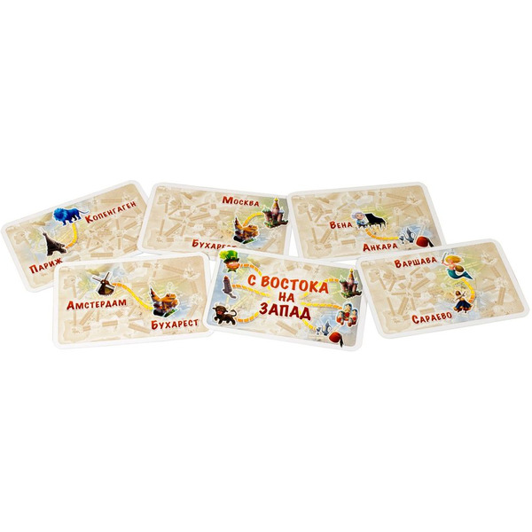 Настольная игра Hobby World Ticket to Ride Junior: Европа