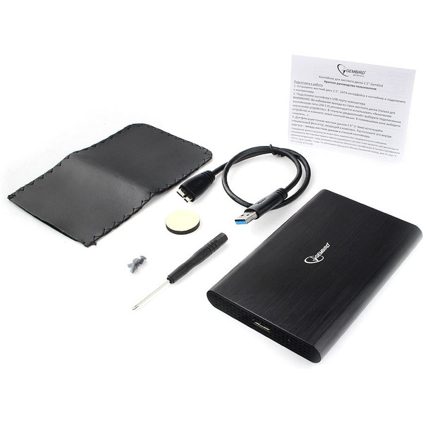 Внешний корпус 2.5" Gembird EE2-U3S-50 (черный)