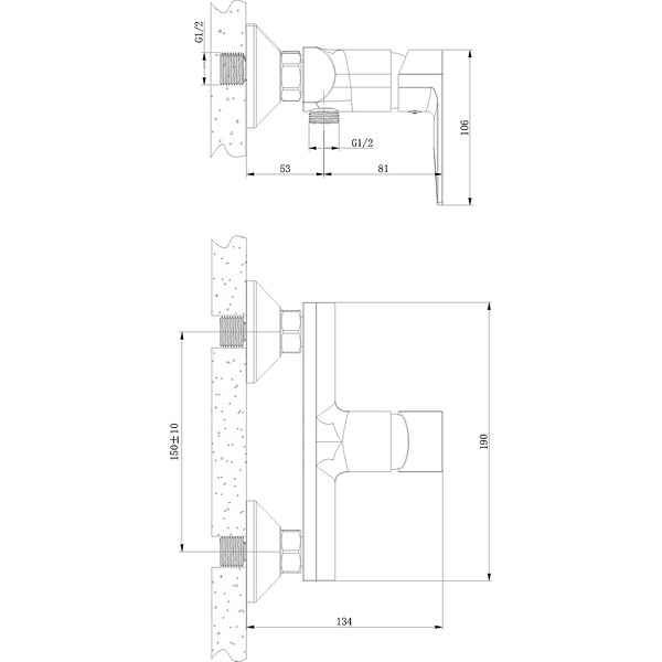 Смеситель Lauter Reef 21СК9678C
