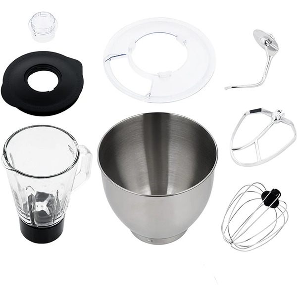 Кухонная машина KITFORT КТ-1339-1 (серебристый металлик)