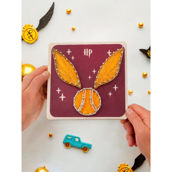 Набор для творчества Woody Цвик-арт. Золотой снич 07722