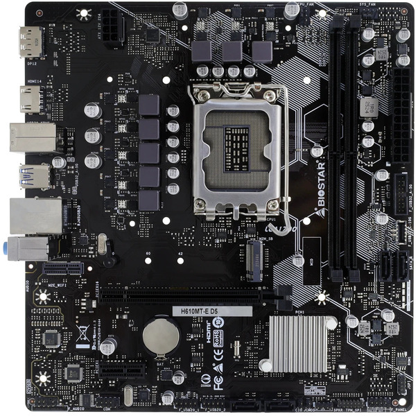Материнская плата Biostar H610MT-E D5