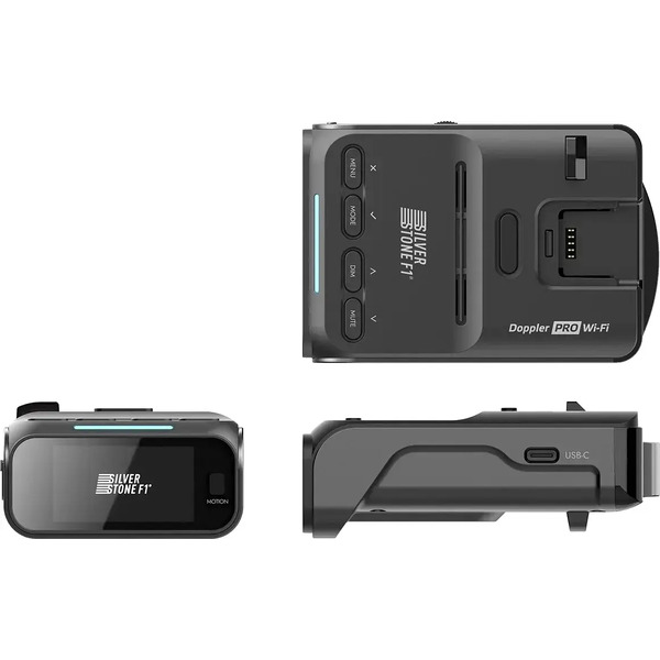 Радар-детектор SilverStone F1 Doppler Pro Wi-Fi