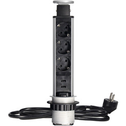 Блок розеточный Orno OR-AE-1349-AL 1,8 м