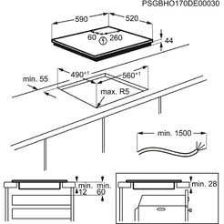 Варочная панель Electrolux EIV63440BW