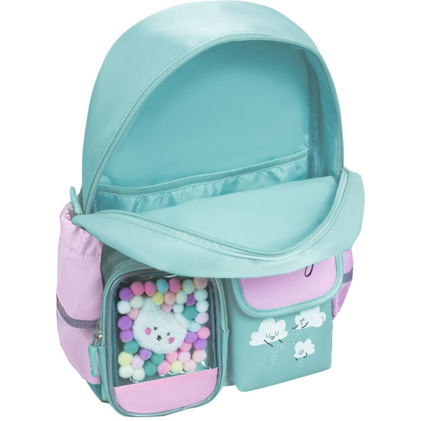 Рюкзак BRAUBERG PASTEL Funny clouds 271421